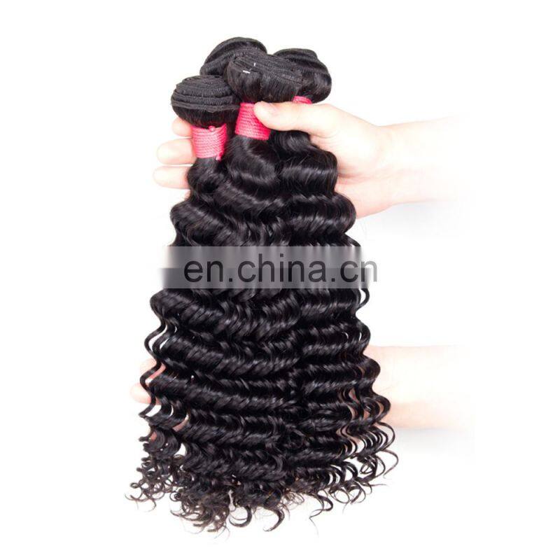 Alibaba wholesale virgin natural human hair extensions bundles for black women
