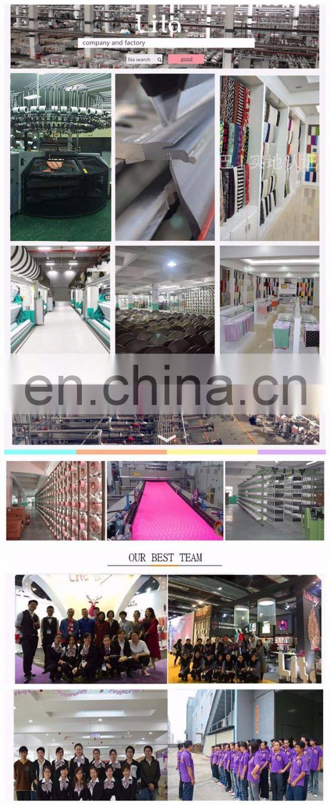 2017 Lita B3152 Polyester and cotton jean denim gold lace fabric