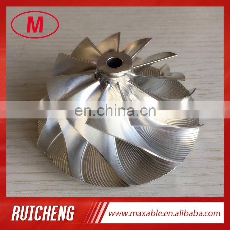GTX3576 56.84/76.20mm 434292-0007 11+0 blades Turbocharger turbo Milling/aluminum 2618/billet compressor wheel for 479016/702173