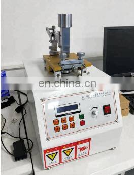 EN ISO20344 IULTCS Footwear shoes leather Color Friction Fastness Rubbing Tester Crocking Test Machine price