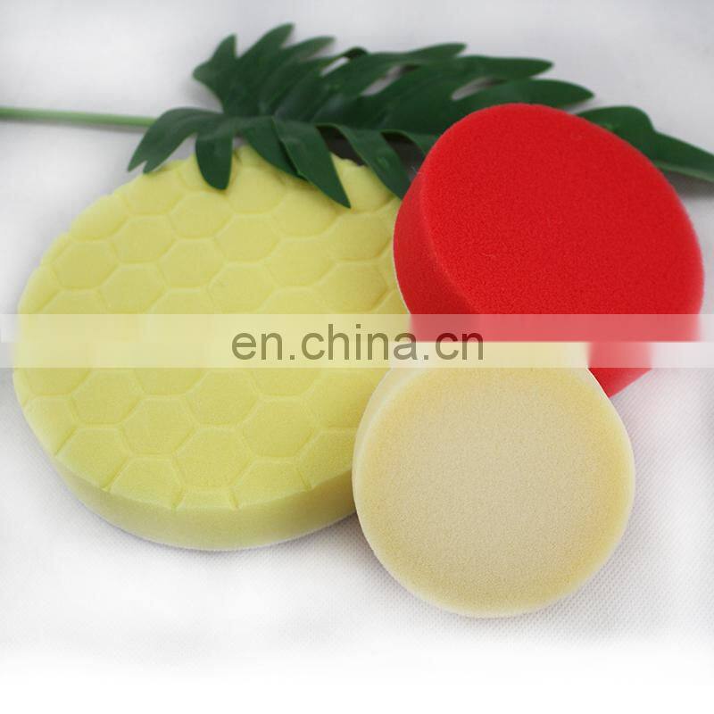 wool sponge car buffing pads/ polishing wool pads / buff pads