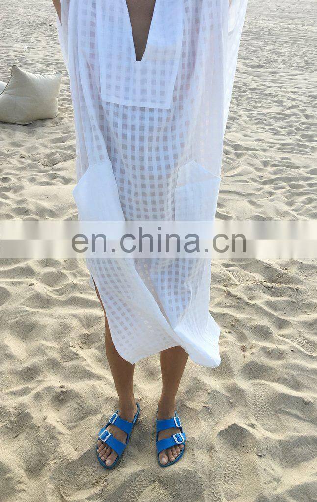 Robe de Plage 2019 Bikini Cover up Beachwear Vestido Playa Sarong Bathing suit Cover ups Long Beach Dress Tunic for Beach Pareo