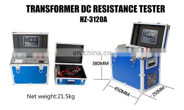 Transformer Winding Resistance meter/10A/20A DC Resistance tester