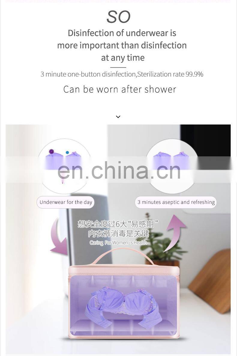 custom LED large uv steriliser bag large enough for groceries baby bottles