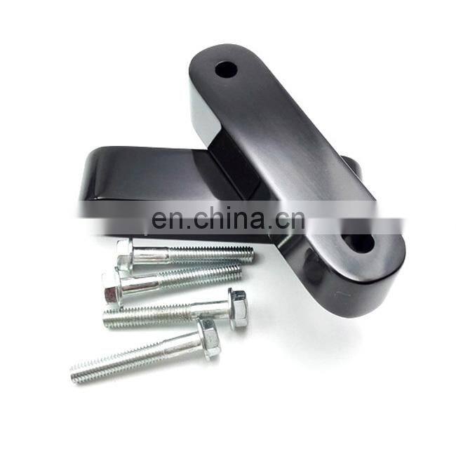 Aluminum Colored Car Auto Parts hood vent spacer riser