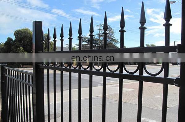 High Quality Villa Security Fence Zinc Steel Fence /high security fence netting for garden/child safety pool fence
