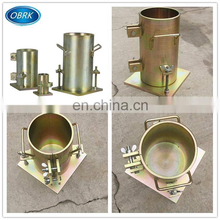 Detachable Steel Concrete Elastic Cylinder Test Mould Concrete Cylinder Molds