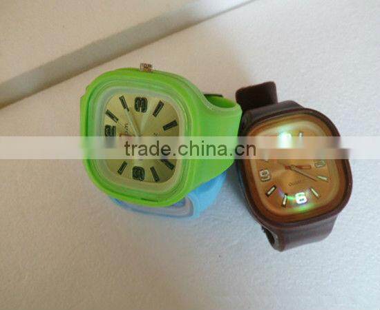 various silicone products dark blue jelly watch silicone watch