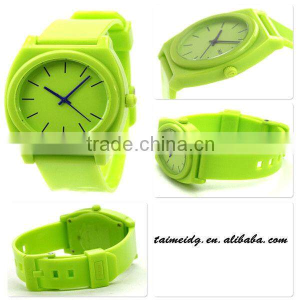 various silicone products dark blue jelly watch silicone watch