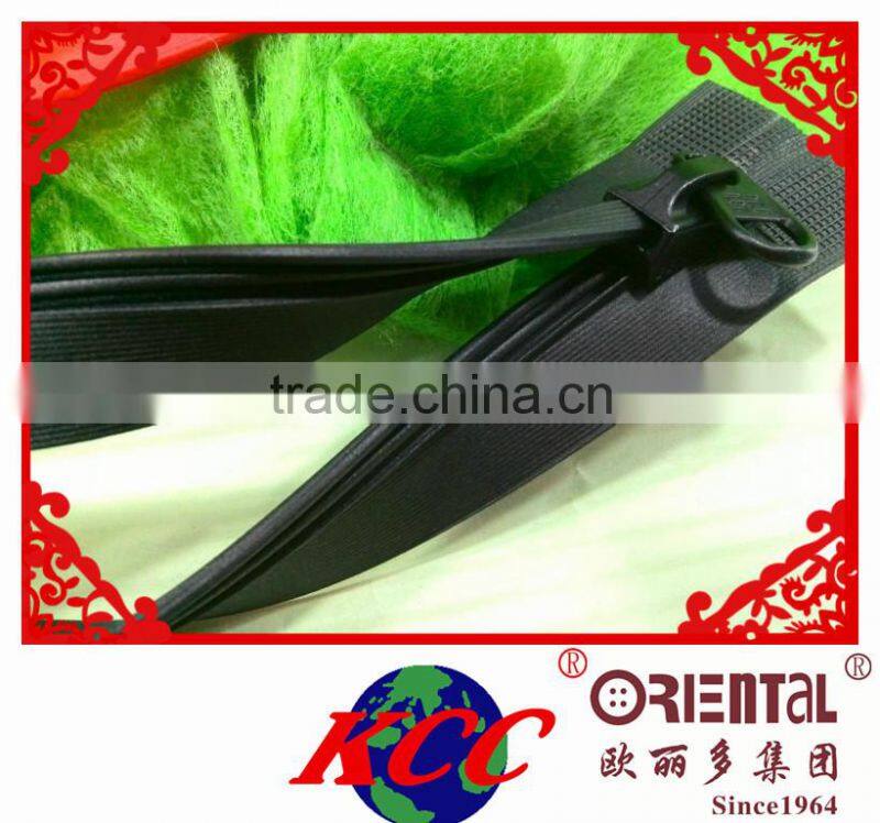 Wholesale 3# track-type water-proof zipper without L-teeth KCC zipper