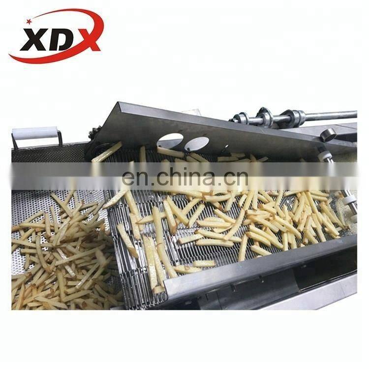 Full automatic frozen french fries production line french fries making machine price
