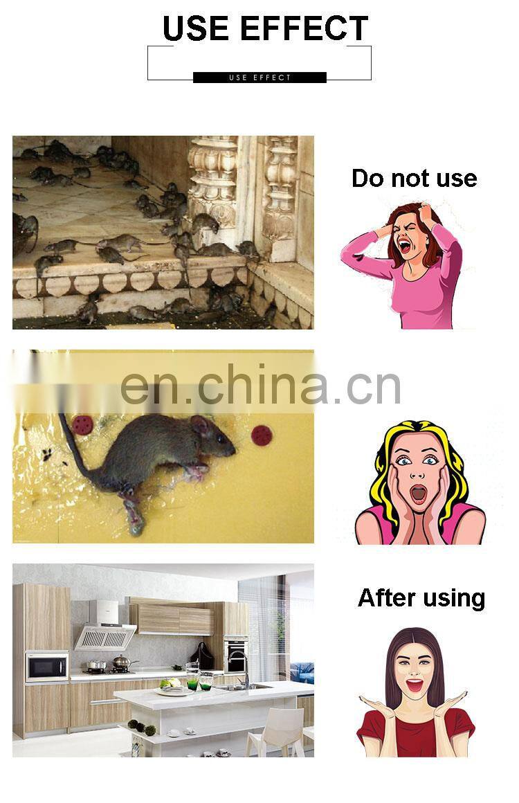 Factory wholesale high quality adhesive sticky rat new types mall mouse trap