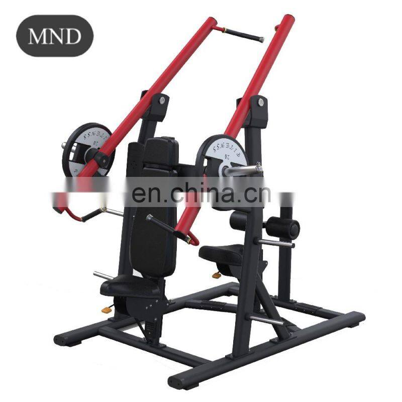 New Arrival MND FITNESS Gym Equipment Home Use Exercise Iso-Lateral Chest/ back  Machine PL16