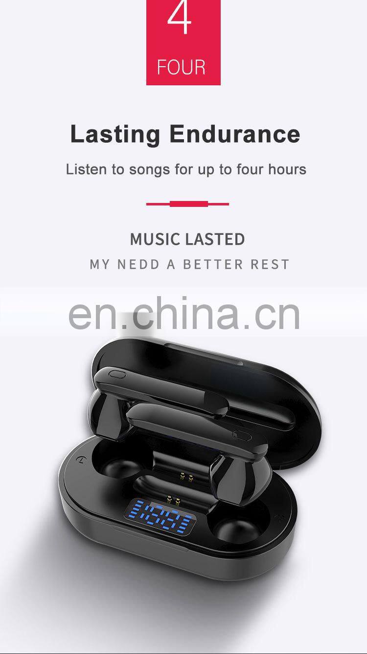 Best sell products 2020 in USA Amazon P25 TWS 5.0 hifi bass ear buds wireless headphone earphone hands free in ear headset