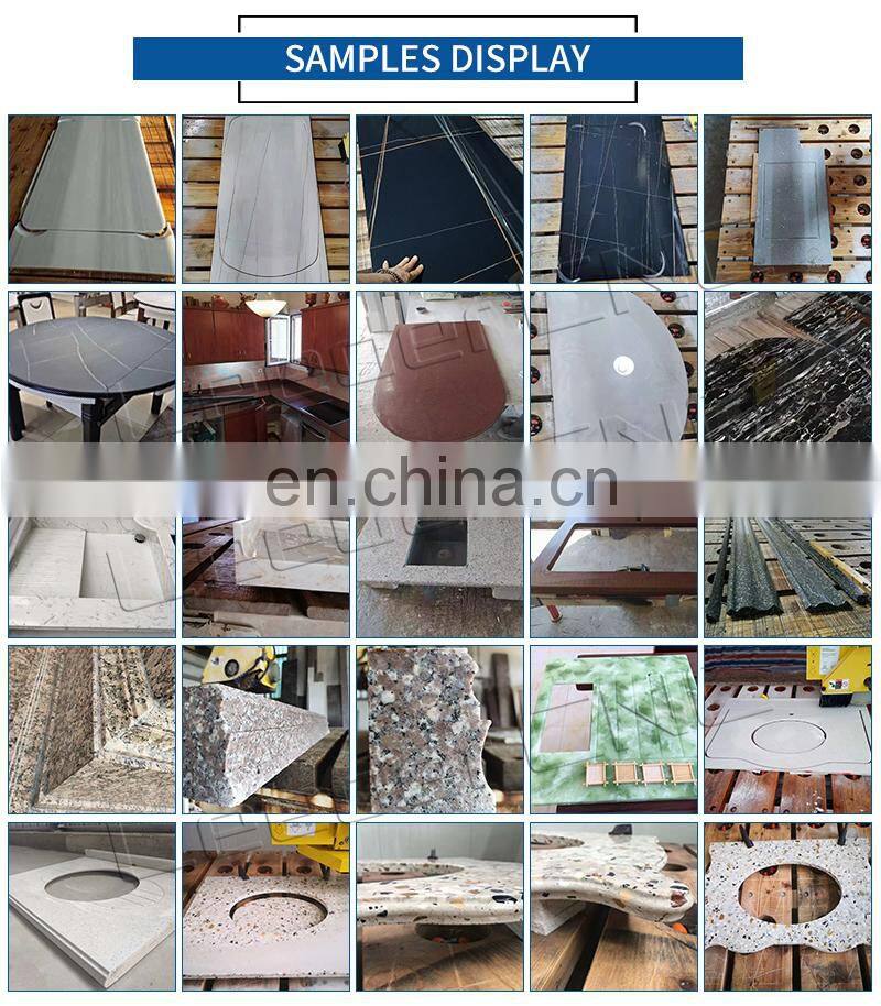 Multi function 3020 5axis cnc bridge saw stone cutting machine stone cutter polishing cutting edging