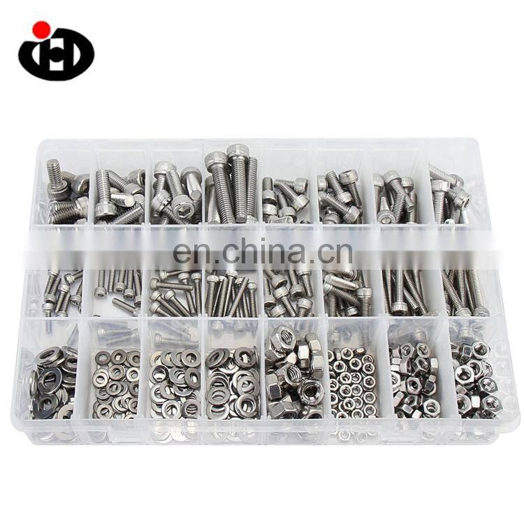 High quality stainless steel hexagon socket screws with round head screws