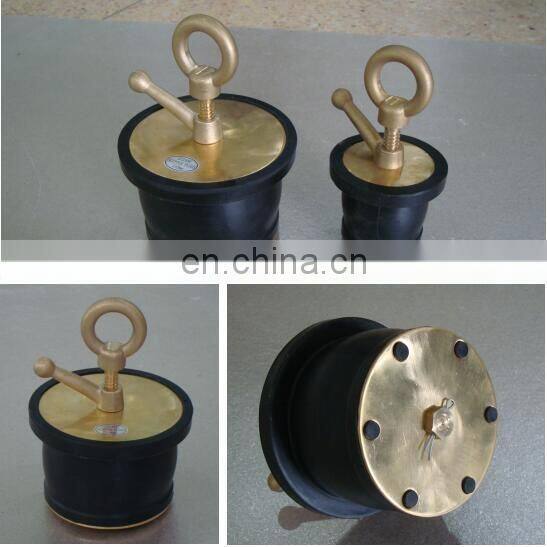 Marine hardware copper/brass scupper drain plug