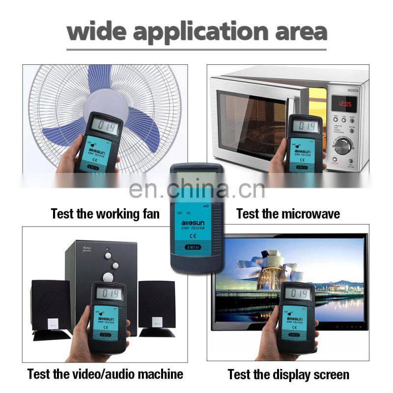 September Sale Factory Supply Electromagnetic Waves Detector EMF tester milligauss detector wholesale