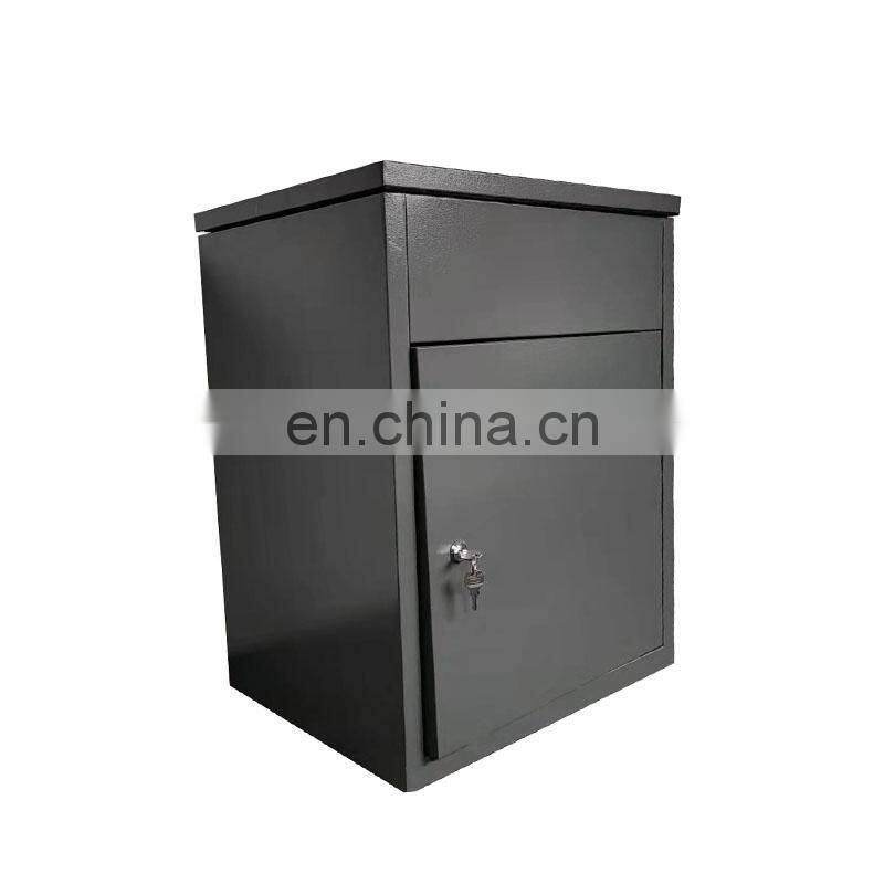 Big Parcel Drop Box Lockable Package Delivery Storage Box