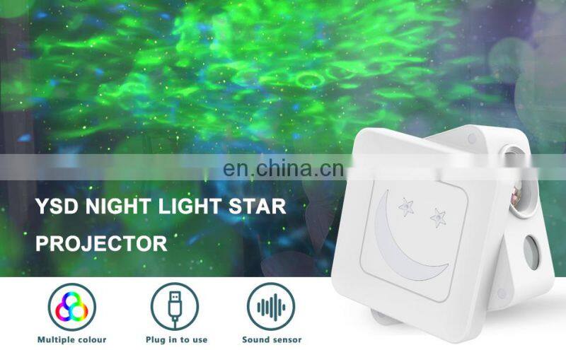 Laser Galaxy Sky Star Projector Night Light Lamp