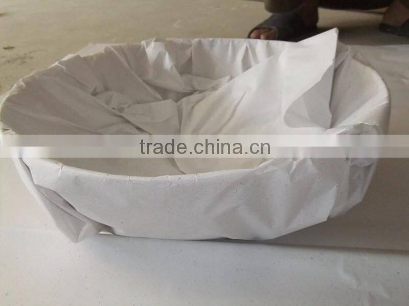 High quality best selling eco friendly Natural Rubberwood Cutting Board with handle from Viet Nam