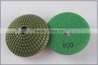 Full Convex wet polishing pad