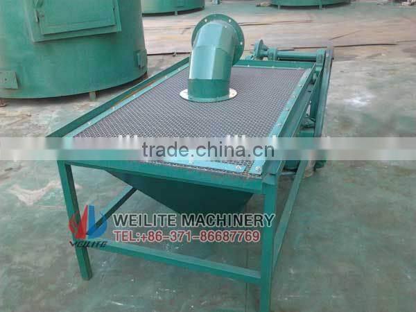 vibrating wood chip sieve