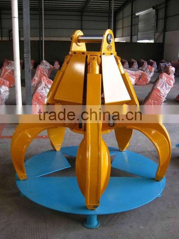 excavator scrap grapple, material for KOBELCO SK250 SK260 excavator