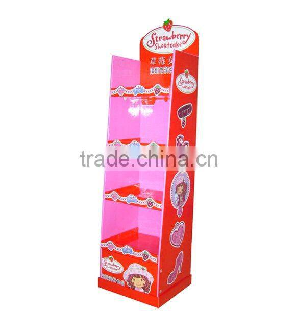 cardboard floor spinner display units