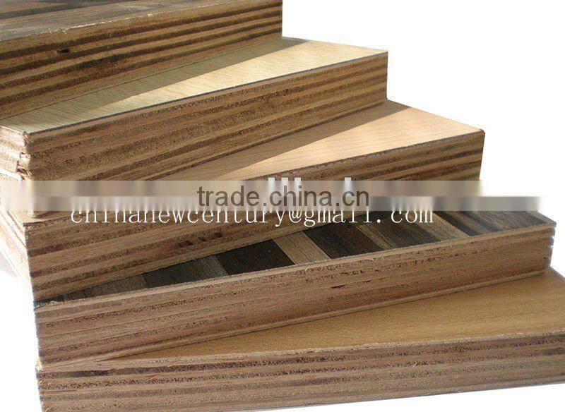 Okoume/Bintangor/Keruing/pencil ceder veneer faced commercial plywood,furniture grade plywood