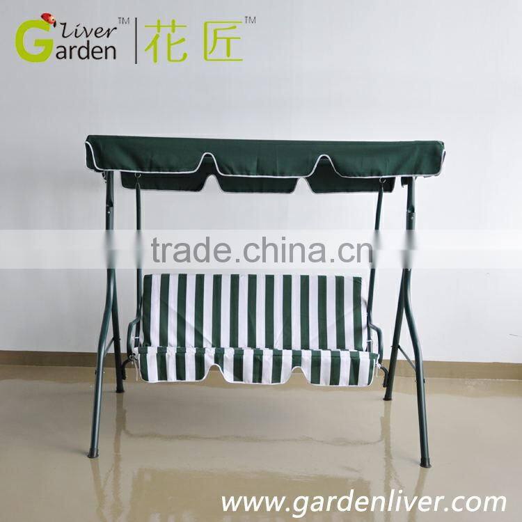 wholesale patio balcony hanging outdoor modern double roof swing chair