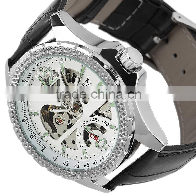 White Analog top selling jagarar watches men luxury brand automatic WM359