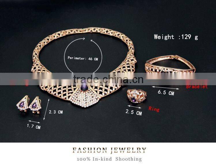 2016 New Exaggerate Vintage Geometric Suit Necklace Set Jewelry Set Whloesale