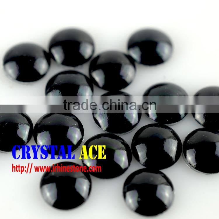 Black Korean lead free aluminum half-round pearl China