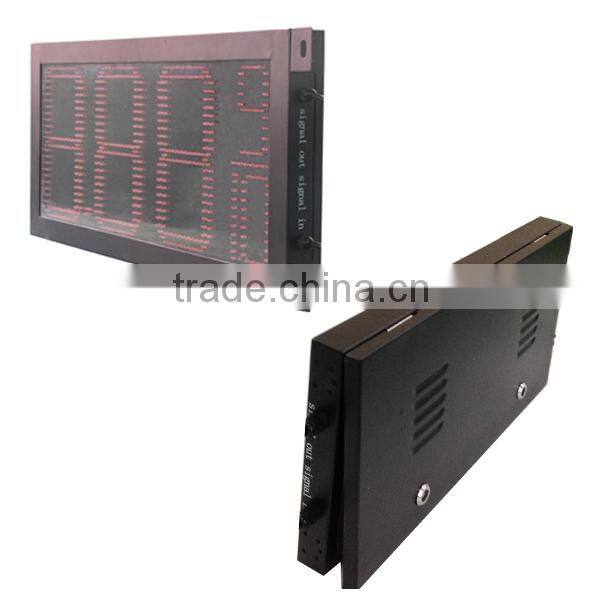 2015 new products customized IP65 waterproof gas station price led sign board