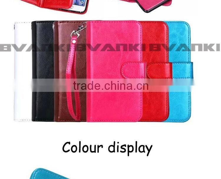 For Samsung Galaxy S6 S5 S4 S3 Flip PU Leather wallet Case mobile phone case for samsung galaxy s4 s5 s6