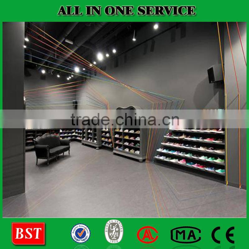Customized Fashion design Shoes Store furniture , Shoes Display Stand