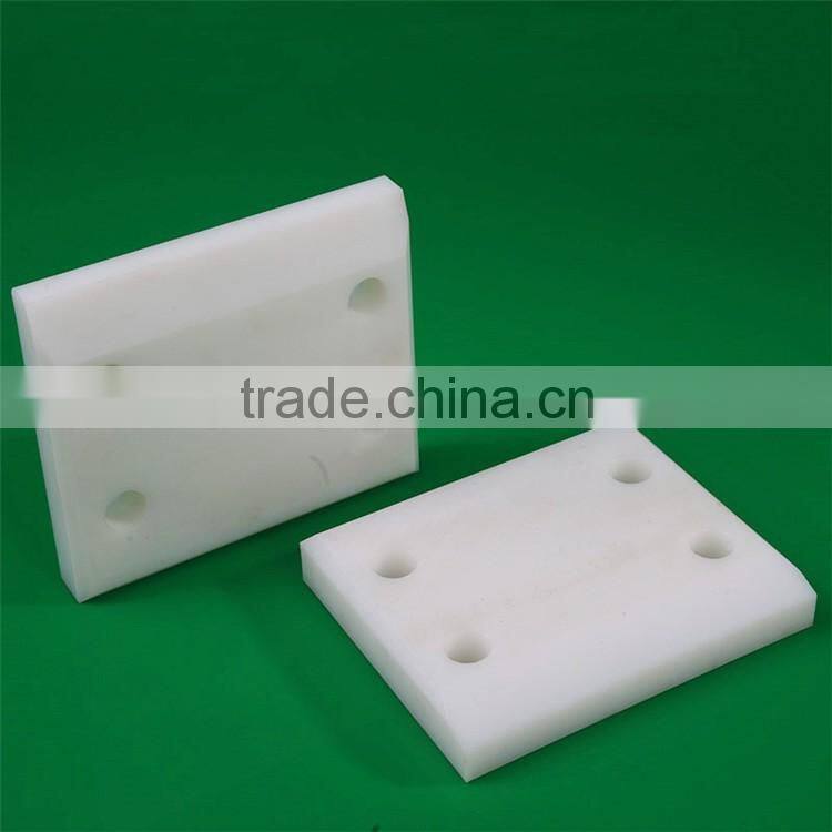 Customing high precision cnc machining flexible colored plastic PE-UHMW Tivar1000 sheet