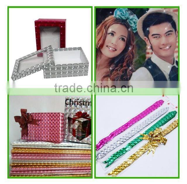 holographic 3d thermal bopp cpp lens film with good price from Wenzhou factory