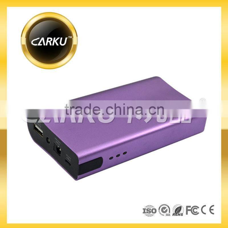 carku 2015 New 10amp Input Power Fast 6000mAh Mobile Power Bank for all 5V electronic products, tablet pc, camera, etc