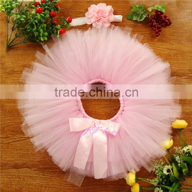 SEWN Baby Toddler Tutu, Cake Smash Tutu, Super FULL Princess Tutu- Pink tutu set