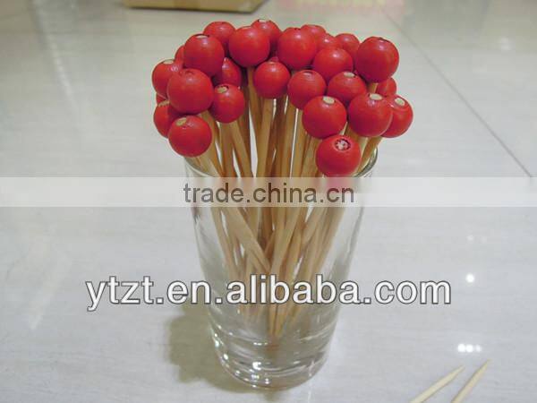 HOT SELLING FDA bamboo heart picks For Sale