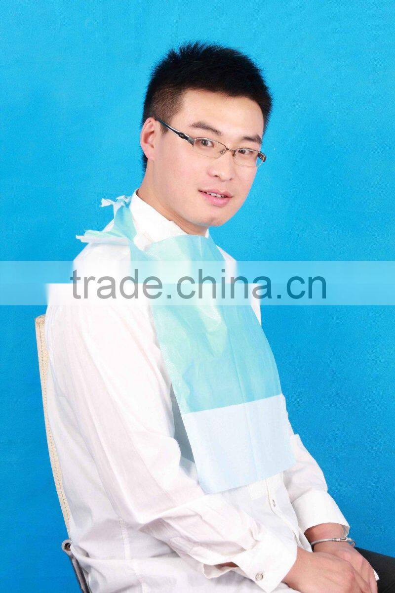 Disposable dental bib