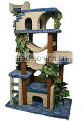 Decorative Cat Tree Wood Cat Tree