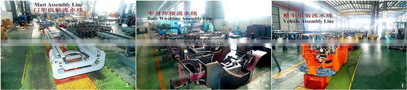 High Quality AC motor 3-Wheel Electric China Forklift Truck with CE for sale