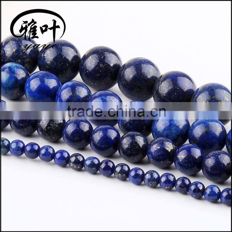 Customized Natural Lapis Lazuli Beads Landing Gems Jewelry