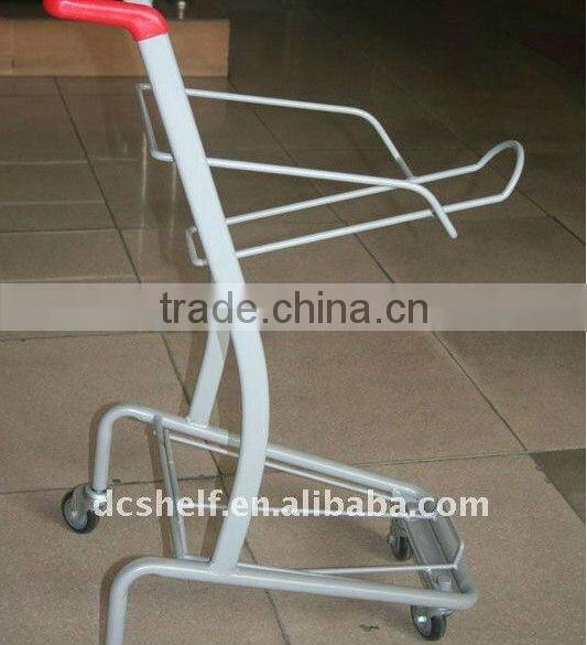 90 Liter Powder Coated Supermarket Shopping Cart