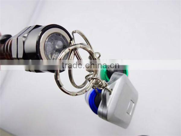 GS-8040 aluminum 3 led extending work power light led torch with magnet