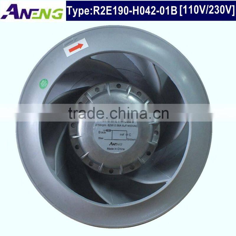 175mm 220v silent fan for precision air conditioning