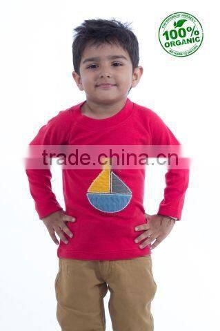 Boys fashion t shirt matching shirt and pants boys t-shirt printing
